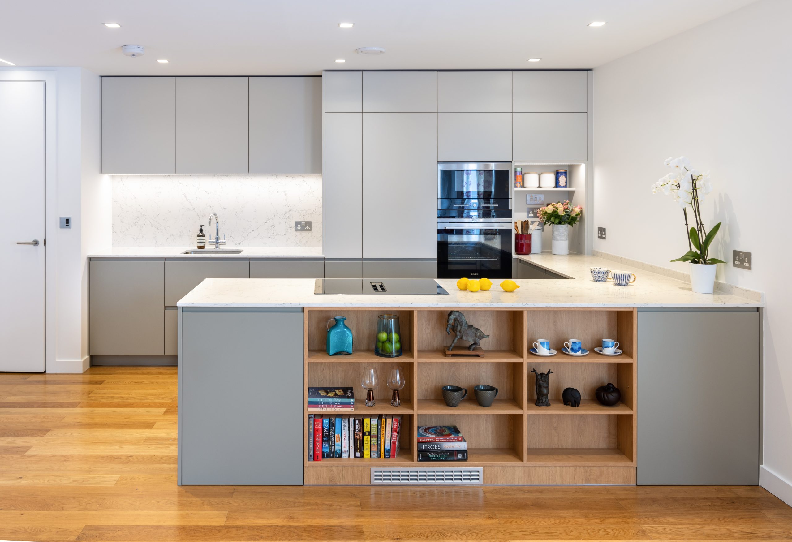 Sleek and modern kitchen